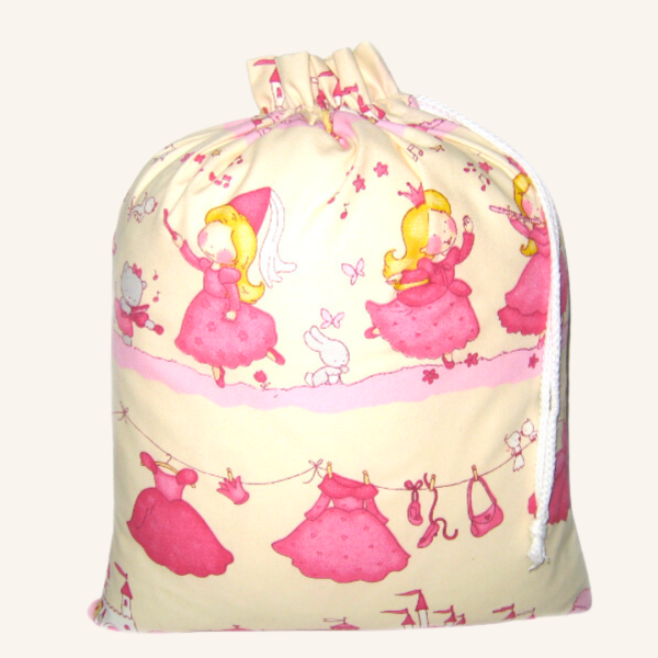 Wäschebeutel "kleine Prinzessin" mit Namen bestickt -personalisiert-